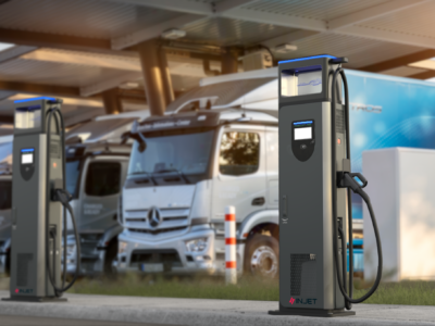 400kW Charger Trucks Injet logo